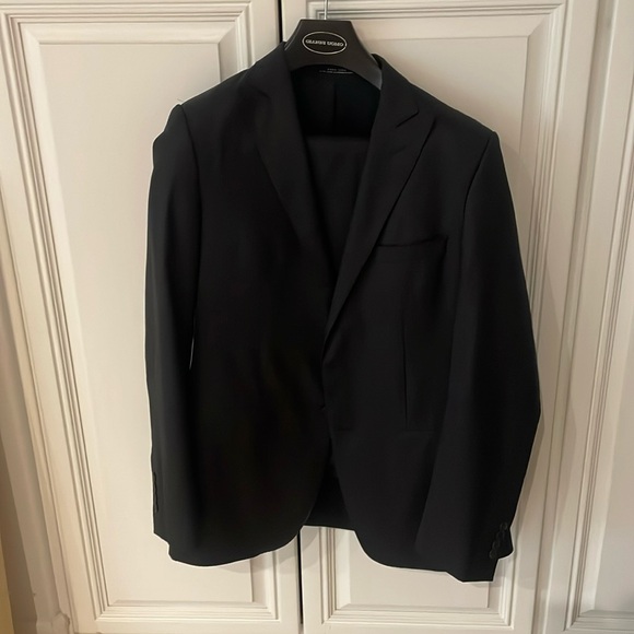 Men’s Zara blue wool suit - Picture 1 of 3